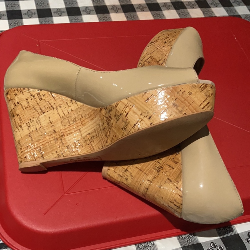 Steven by Steve Madden Platform shoes beige Size 6 - Picture 3 of 3